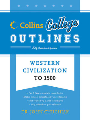 cover image of Western Civilization to 1500